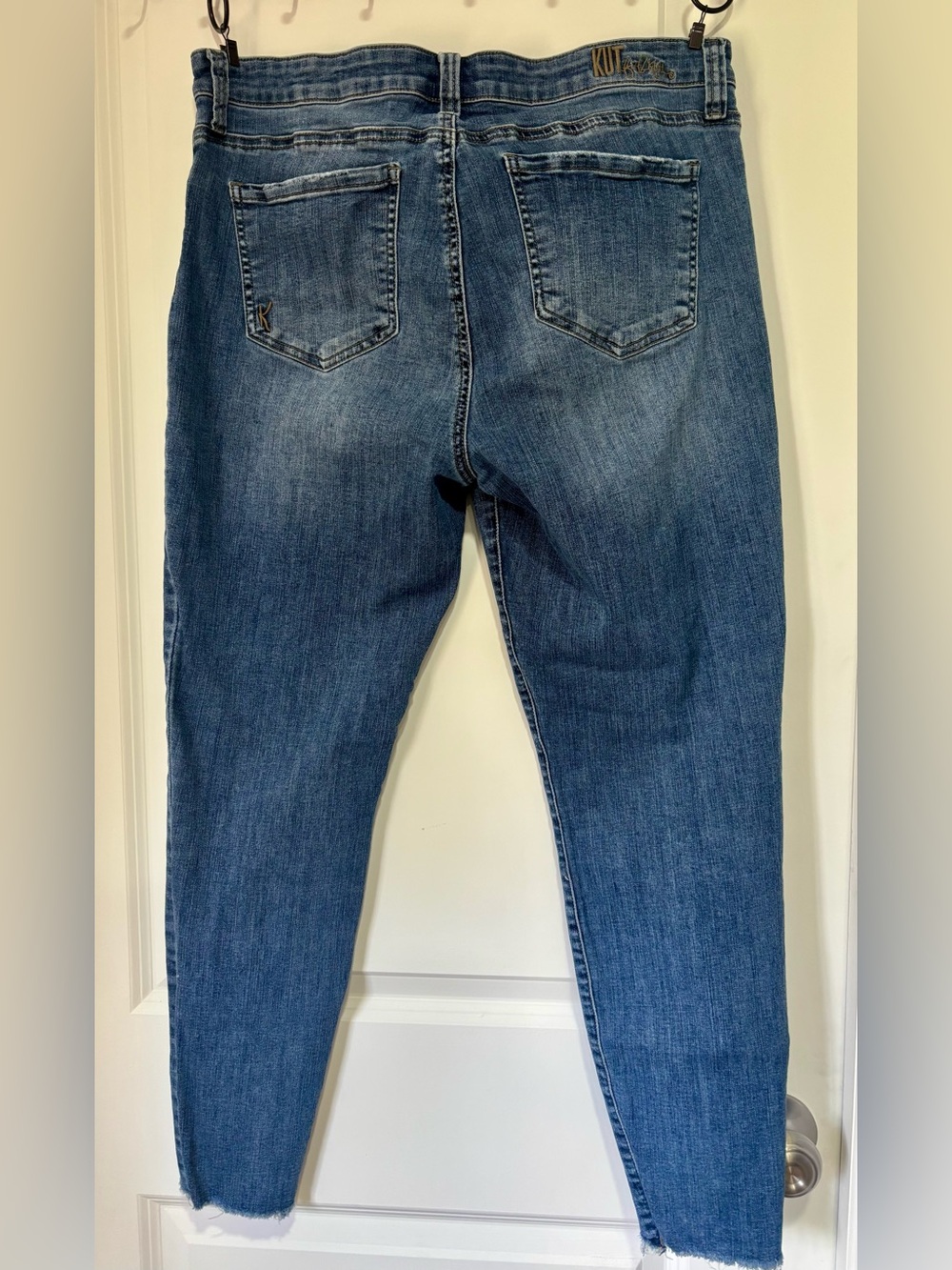 Kut From The Kloth Carlo Ankle Skinny Jeans in Nerine Women’s Sz 14 - Picture 2 of 11